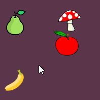 Події наведення/відведення вказівника миші для кількох об’єктів